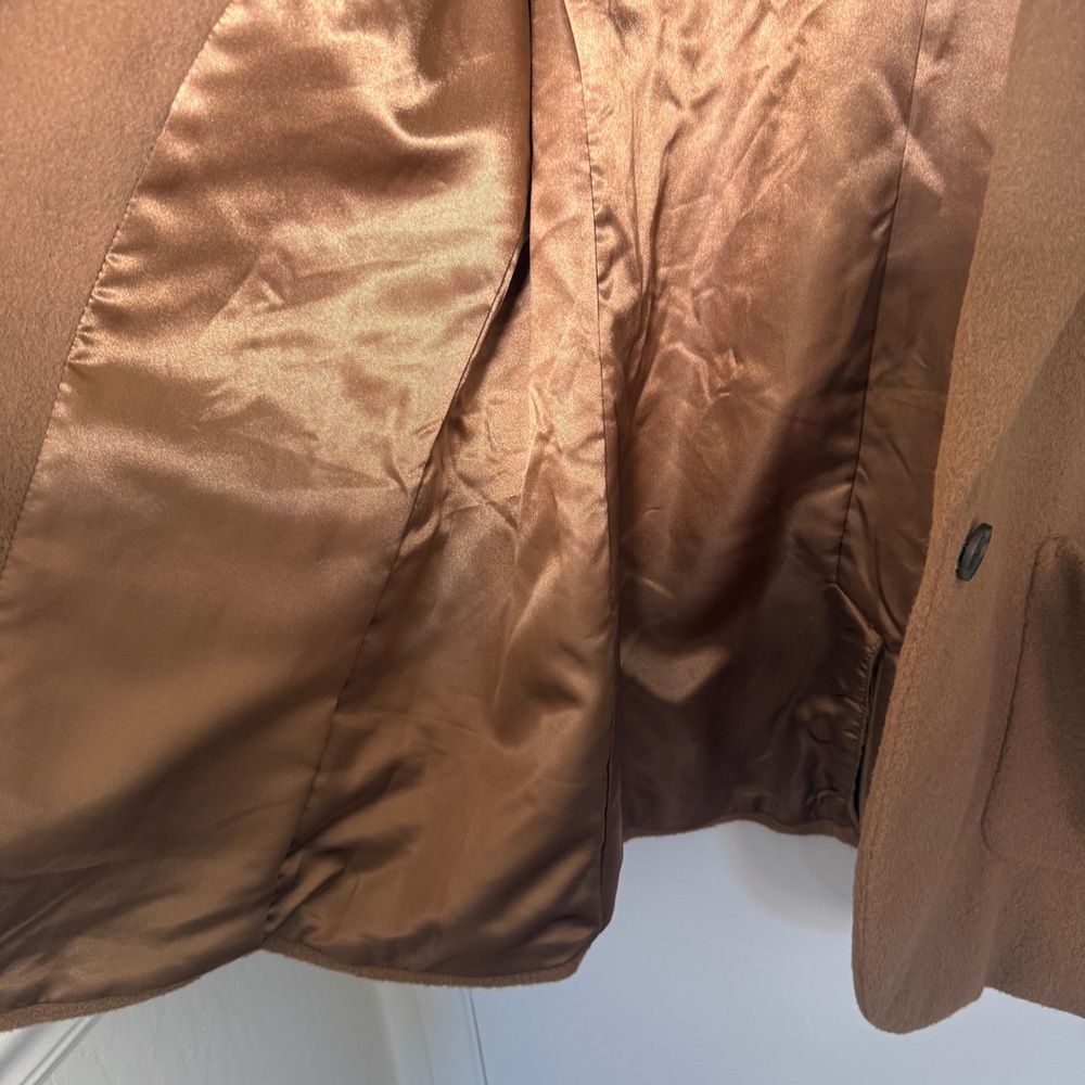 Universal Thread Camel Single-Button Women's Coat… - image 9